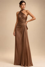 Sheath/Column Scoop Neck Chiffon Floor-Length Mother of the Bride & Groom Dresses with Lace Appliques (SHI22501639)