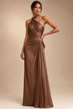 Satin Bodycon Spaghetti Straps Short Homecoming Dresses with Ruched Bodice (SHI22370321)