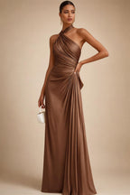 Jacquard Sheath/Column V-Neck Tea-Length Mother of the Bride & Groom Dresses for Women (SHI22501292)