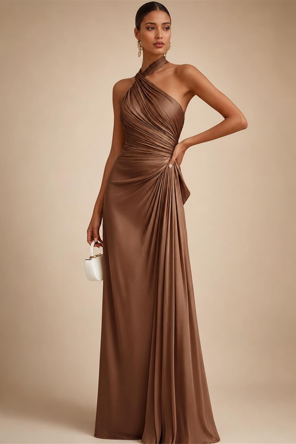 Jacquard Sheath/Column V-Neck Tea-Length Mother of the Bride & Groom Dresses for Women (SHI22501292)