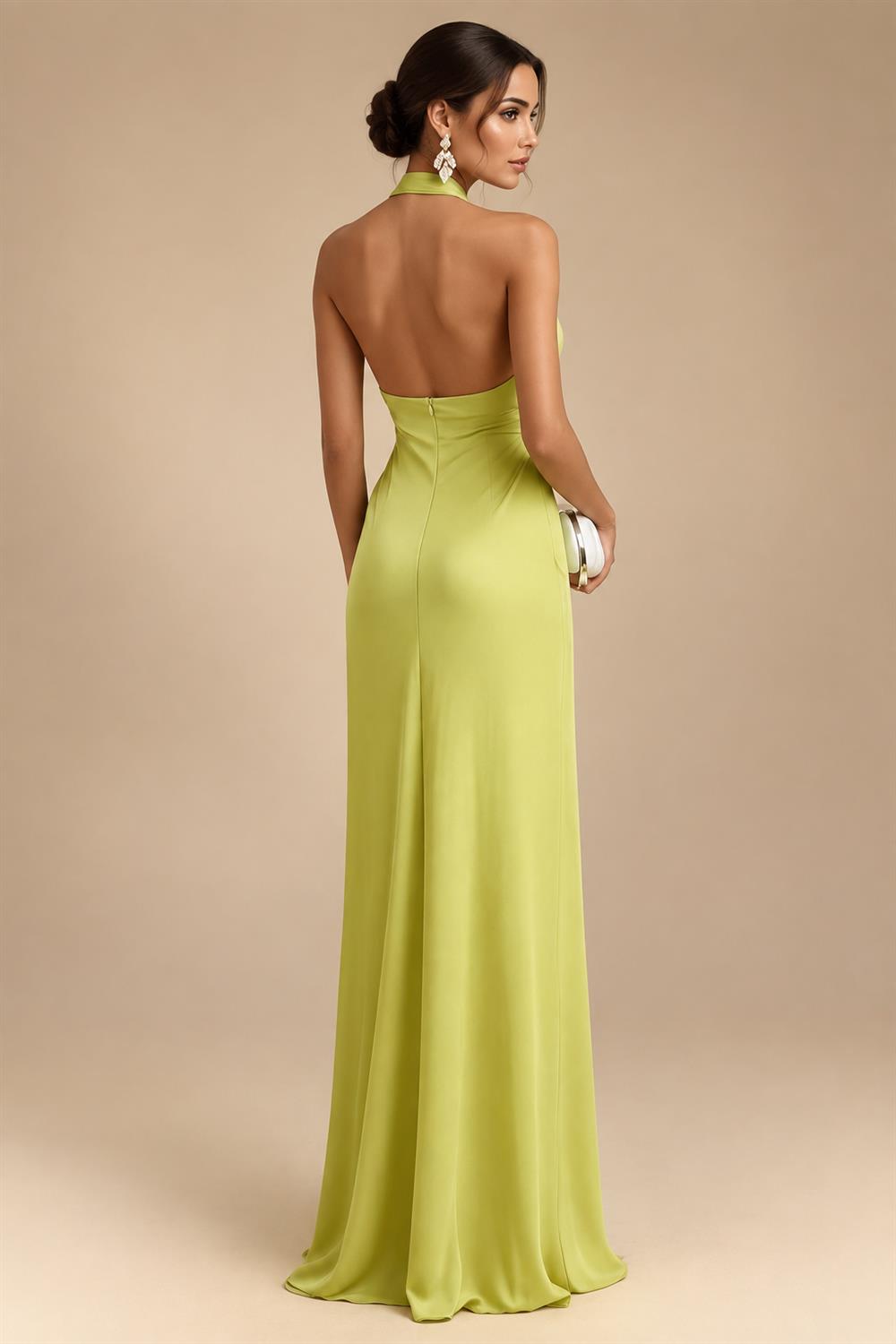 Sheath/Column Scoop Neck Velvet Maxi Mother of the Bride & Groom Dresses with Ruched Waist (SHI22501595)