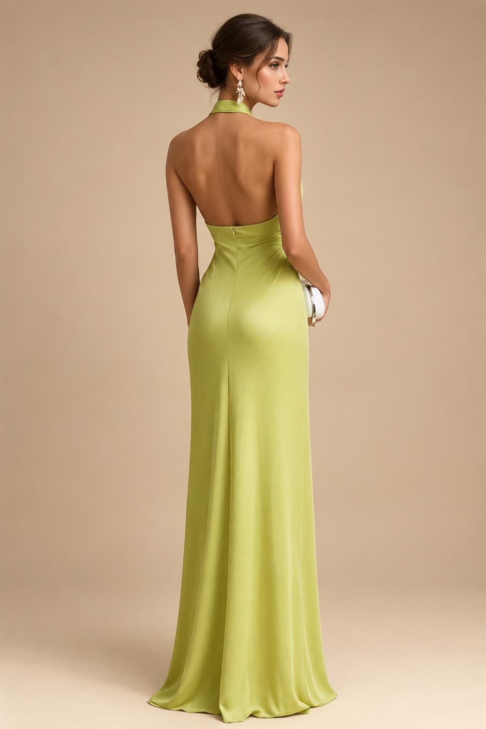 Satin Bodycon Strapless Short Homecoming Dresses with Corset Bodice & Sash (SHI22370318)