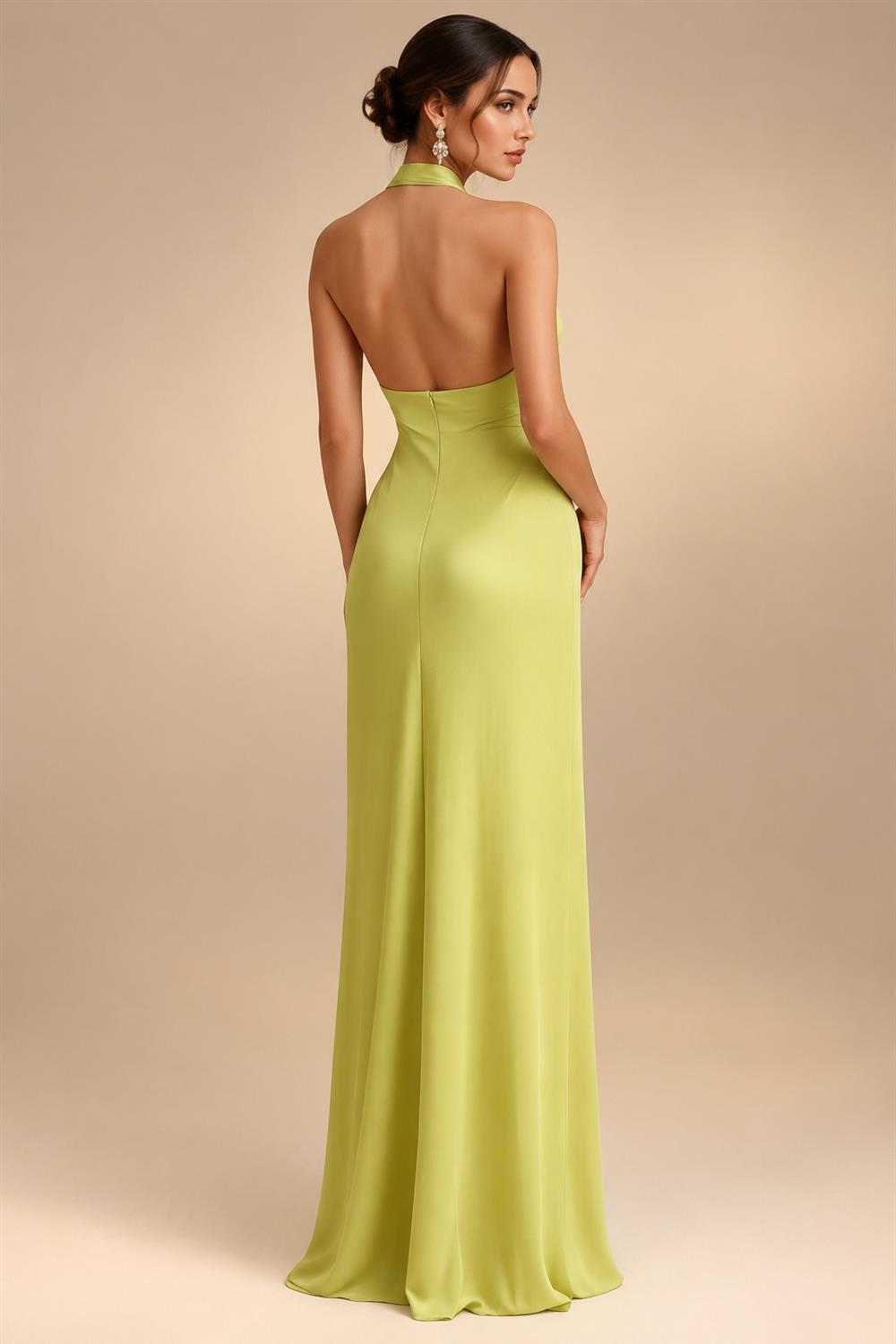 A-Line/Princess V-Neck Chiffon Maxi Mother of the Bride & Groom Dresses with Rhinestones & Pleats (SHI22501693)