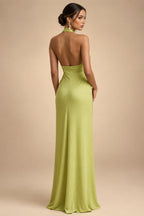 Satin A-Line/Princess Spaghetti Straps Short Homecoming Dresses with Ruched Waist (SHI22370238)