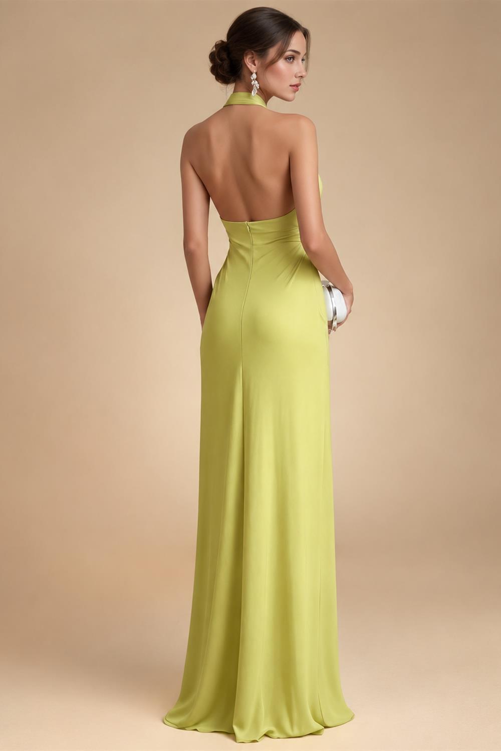 Chiffon A-Line/Princess Scoop Neck Floor-Length Mother of the Bride & Groom Dresses with Ruched Waist (SHI22501277)