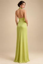 A-Line/Princess Scoop Neck Satin High-Low Mother of the Bride & Groom Dresses with Lace Appliques, Ruffles & Pleats (SHI22501633)