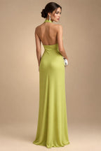 Sheath Satin 3/4 Sleeves Maxi Mother of the Bride & Groom Dresses with Chiffon Cape (SHI22500709)