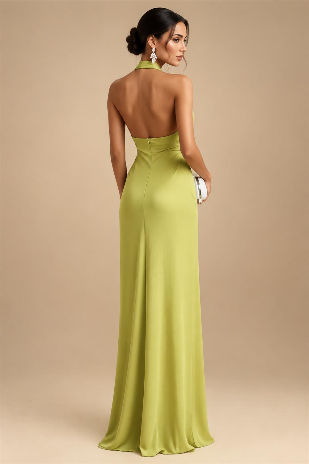 A-Line/Princess Pleated Two-Piece Tea-Length Mother of the Bride Dresses with Cascading Ruffles (SHI22500054)