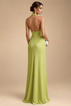 Jacquard A-Line/Princess V-Neck Tea-Length Mother of the Bride & Groom Dresses with Ruched Waist (SHI22501056)