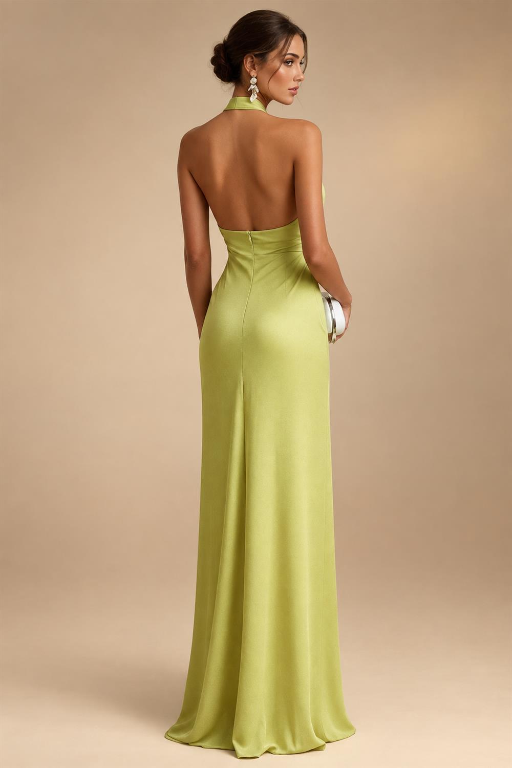 Sequin Floral A-Line/Princess V-Neck Floor-Length Mother of the Bride & Groom Dresses with 3D Flowers & Pleats (SHI22501348)