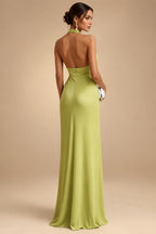 Satin Bodycon Spaghetti Straps Short Homecoming Dresses with Ruched Bodice (SHI22370321)