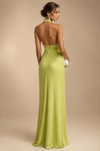 Jacquard A-Line/Princess V-Neck Floor-Length Mother of the Bride & Groom Dresses with Ruched Waist & Pockets (SHI22501298)