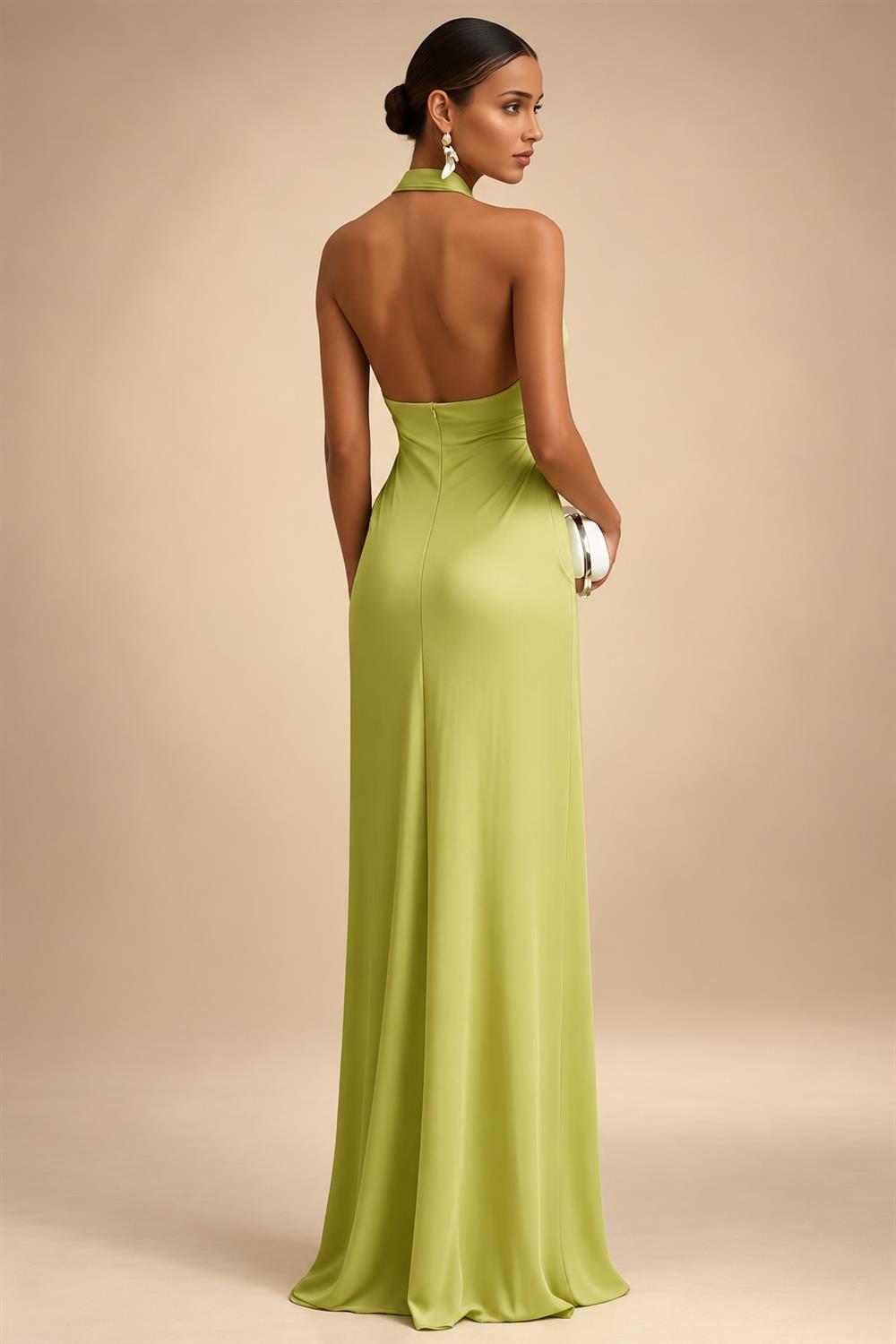 A-Line/Princess Scoop Neck Chiffon Maxi Mother of the Bride & Groom Dresses with Lace Appliques, Sweep Train & Pleats (SHI22501636)