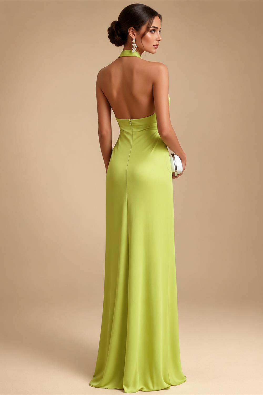 A-Line/Princess Scoop Illusion Lace Appliques Tea-Length Mother of the Bride Dresses with Pleated Ruffle (SHI22500105)