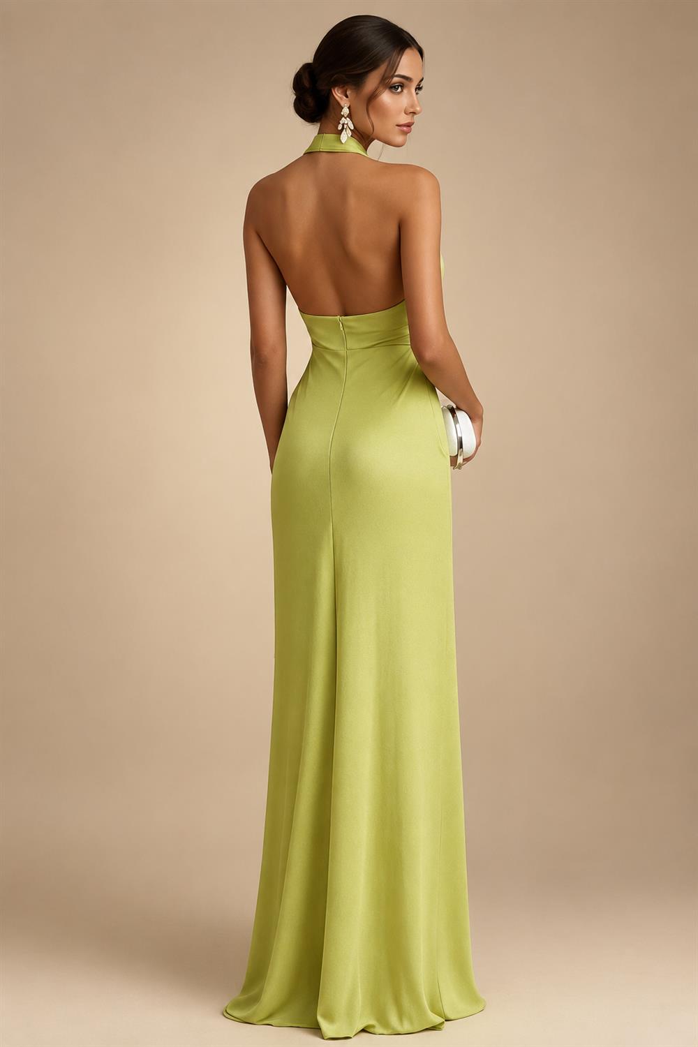 Chiffon A-Line/Princess Scoop Neck Short Mother of the Bride & Groom Dresses Tiered (SHI22500912)