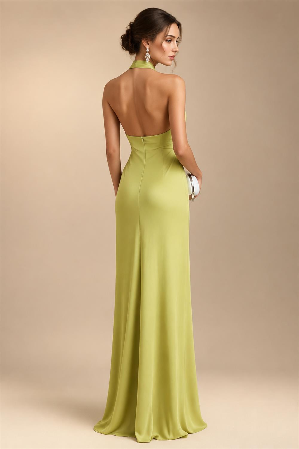 A-Line/Princess V-Neck Chiffon Maxi Mother of the Bride & Groom Dresses with Lace Appliques & Sweep Train (SHI22501644)