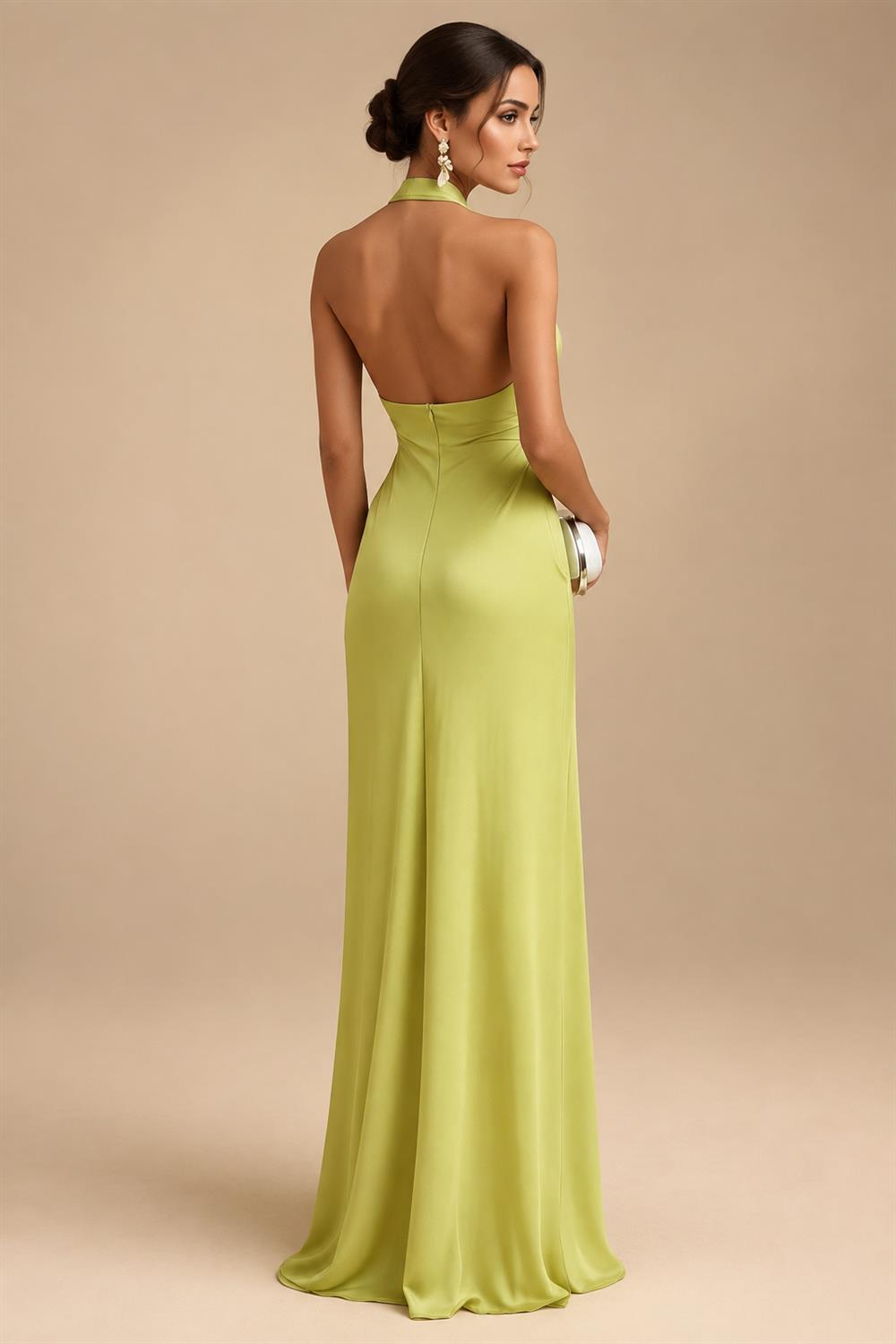 Chiffon Sheath/Column V-Neck Floor-Length Mother of the Bride & Groom Dresses with Lace Embroidery Bodice & Ruched Waist (SHI22501510)