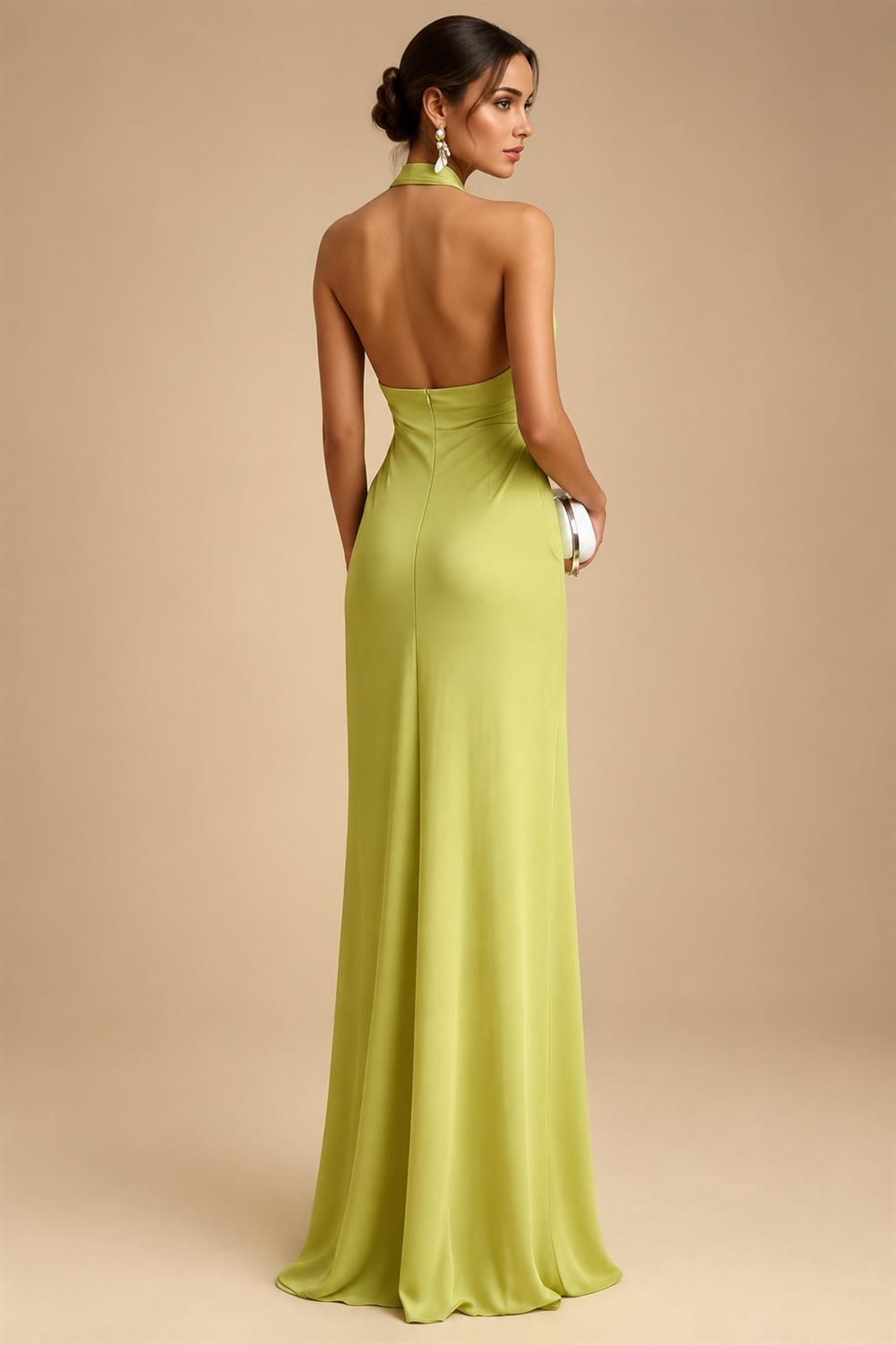 A-Line/Princess Scoop Neck Chiffon Floor-Length Mother of the Bride & Groom Dresses for Women (SHI22501635)