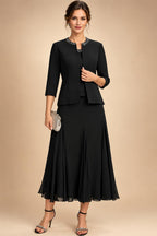 Sheath Satin Jacquard Off Shoulder Floor-Length Mother of the Bride & Groom Dresses (SHI22500823)
