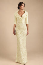 Sequin Floral Sheath Floor-Length Mother of the Bride & Groom Dresses with Satin Bodice (SHI22500925)