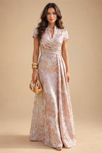 A-Line/Princess Strapless Jacquard Mini Homecoming Dresses with Bow & Pearls (SHI22370552)