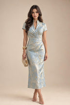 A-Line/Princess Mini Sparkly Sequin Tiered Homecoming Dresses with Spaghetti Straps (SHI22370561)