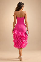 Chiffon Lace A-Line/Princess Off Shoulder Long Mother of the Bride & Groom Dresses with Ruched Waist & Sweep Train (SHI22501250)