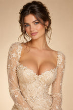 Jacquard Sheath/Column V-Neck Floor-Length Mother of the Bride & Groom Dresses with Ruched Waist (SHI22501057)