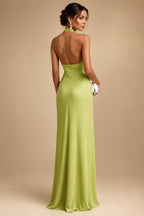 Jacquard A-Line/Princess Scoop Neck Floor-Length Mother of the Bride & Groom Dresses with Ruffles & Ruched Waist (SHI22501201)