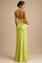 Sheath Satin Tea-Length Mother of the Bride & Groom Dresses with 3/4 Bell Sleeves & Crystal Embellished Belt (SHI22500471)