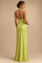 Jacquard A-Line/Princess V-Neck Floor-Length Mother of the Bride & Groom Dresses with Pockets (SHI22500987)