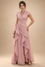 A-Line/Princess Strapless Jacquard Mini Homecoming Dresses with Bow & Pearls (SHI22370552)