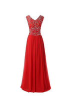 Floor Length Bridesmaid Dress Cap Sleeves Chiffon Prom Evening Gown PG317 by pgmdress