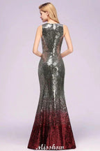 Glamorous Sleeveless Sexy Mermaid Sequins Bridesmaid Dresses by misshow.com
