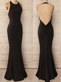 Gorgeous Mermaid Halter Sleeveless Floor-Length Spandex Prom Dresses by misshow.com