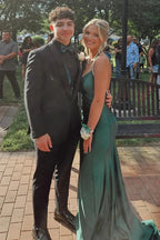 Gorgeous Trumpet Hunter Green Long Formal Dress by KissProm