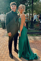 Gorgeous Trumpet Hunter Green Long Formal Dress by KissProm