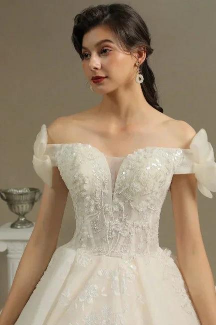 Gorgeous wedding dresses princess by misshow.com