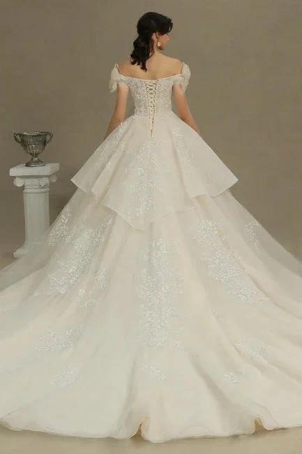 Gorgeous wedding dresses princess by misshow.com