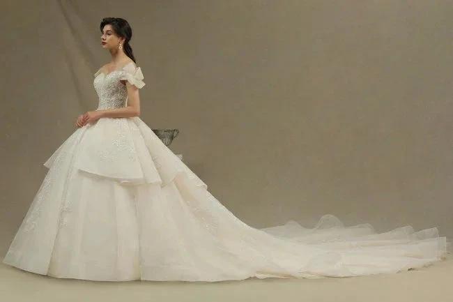Gorgeous wedding dresses princess by misshow.com