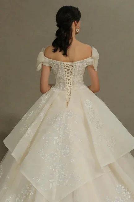 Gorgeous wedding dresses princess by misshow.com
