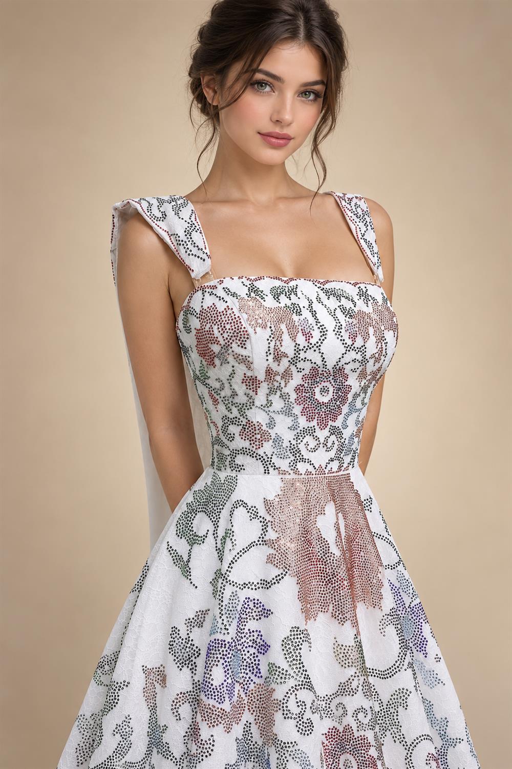 Luxury White Off-Shoulder Diamond Ball Gown Wedding Dress with Cape ZP187