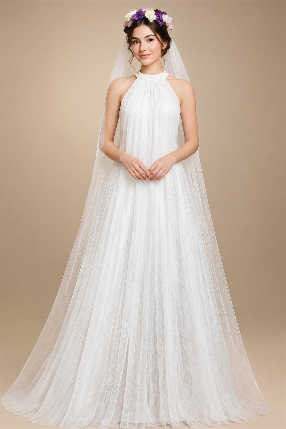 Physical picture Elegant Wedding Veil 3 Meters Long Soft Bridal Veils With Comb White 1 layers Ivory  Color Bride
