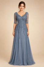 Custom Short V Neck Beaded Wedding Dress Above Knee Bridal Gown