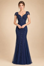 Custom Made Lace Black Ivory V Neck Open Back Wedding Dress