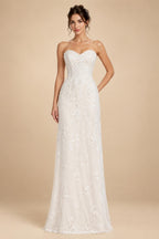 Soft Satin Off Shoulder Plus Size Custom Bridal Wedding Dress