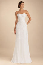 Boho Long Sleeve Wedding Dresses Backless robe longue Vintage Simple Chiffon Wedding Gowns Customized