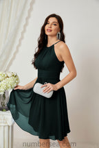 Halter Homecoming Dresses Formal Evening Party Cocktail Dress 28011 Clearance sale (ZD16954)