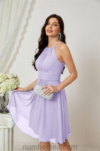 Halter Homecoming Dresses Formal Evening Party Cocktail Dress 28011 Clearance sale (ZD16954)