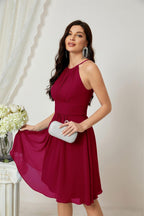 Halter Homecoming Dresses Formal Evening Party Cocktail Dress 28011 Clearance sale (ZD16954)